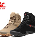 Xiang Guan Winter Men Boots Warm Waterproof Sneakers Outdoor Unisex Athletic-XIANGGUAN Official Store-N86991 black-4-Bargain Bait Box