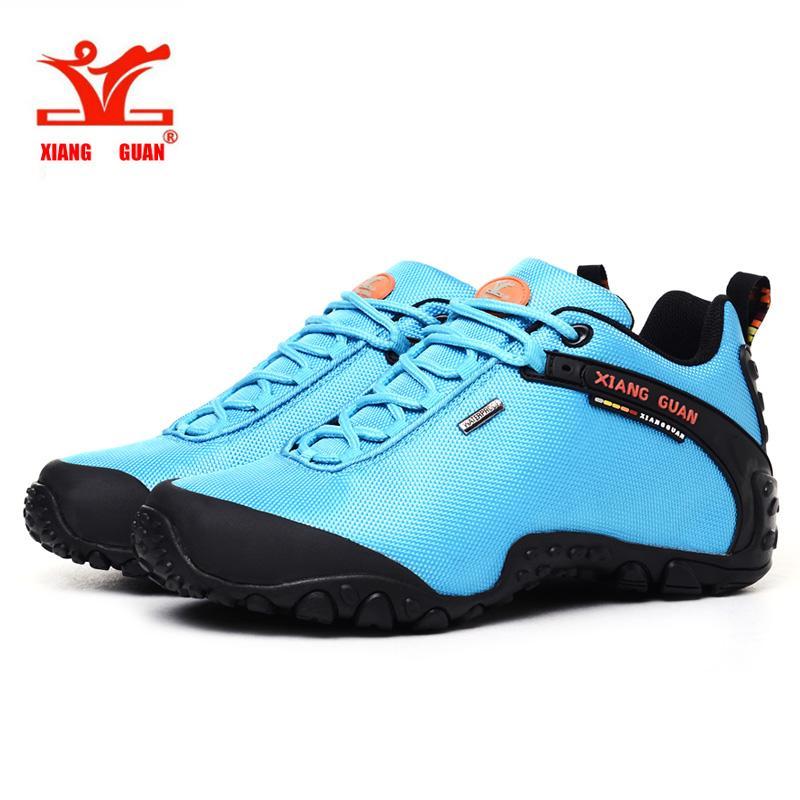 Xiang Guan Woman Hiking Shoes Athletic Trekking Boots Red Zapatillas Sports-XIANGGUAN Official Store-81283 women black-4-Bargain Bait Box