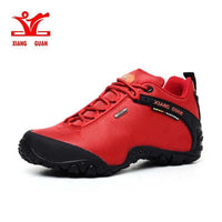 Xiang Guan Woman Hiking Shoes Athletic Trekking Boots Red Zapatillas Sports-XIANGGUAN Official Store-81283 women RED-4-Bargain Bait Box
