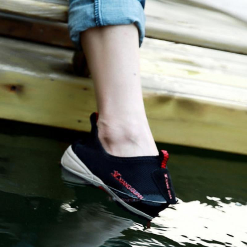 Xiangguan Aqua Water Shoes Men Breathable Sneakers Women Durable Climbing-XIANGGUAN Official Store-3409 green-6-Bargain Bait Box