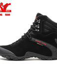 Xiangguan Winter Wear-Resistant Camping Men Boots Tactical Sneakers Climbing-sneakers manufacturer Store-Black Love-4-Bargain Bait Box