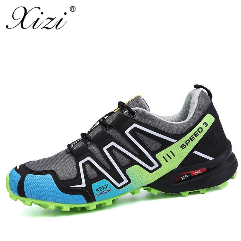 Xizi Outdoor Hiking Boots Climbing Shoes Men Mountain Hiking Shoes Camping Shoes-XIZI Official Store-Black-46-Bargain Bait Box