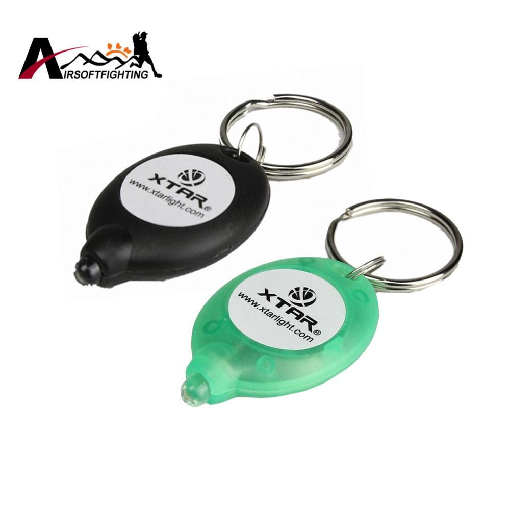 Xtar Edc Mini Keychain 5 Lumens Flashlight Button Cell Included Handy Everyday-Airsoftfighting-green-Bargain Bait Box