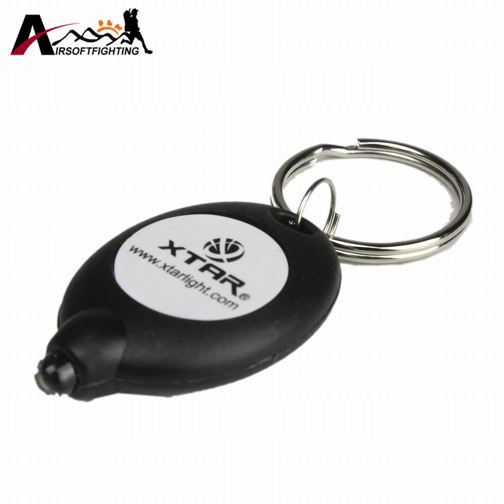 Xtar Edc Mini Keychain 5 Lumens Flashlight Button Cell Included Handy Everyday-Airsoftfighting-green-Bargain Bait Box