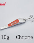 Yapada Spoon 005 Backlight 10G/15G/20G/25G Treble Hook 59Mm/66Mm/74Mm/80Mm-yapada Official Store-Chrome 10g-Bargain Bait Box