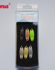 Yapada Spoon 007 Loong Scale 3.5G/5G 32-34Mm Owner Hook Multicolor 6Piece/Lot-yapada Official Store-3 5g Multi 6piece-Bargain Bait Box
