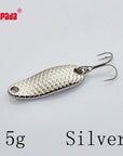 Yapada Spoon 007 Loong Scale 5G/7.5G/10G/15G Treble Hook Multicolor-yapada Official Store-Silver 5g-Bargain Bait Box