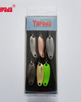 Yapada Spoon 007 Loong Scale Single Hook 3.5G/5G 32-34Mm Multicolor 6Piece/Lot-yapada Official Store-3 5g Multi 6piece-Bargain Bait Box