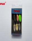 Yapada Spoon 009 Fly Leaf 2G/3G/5G Multicolor Single Hook 24-28-35Mm-yapada Official Store-2g Multicolor 6piece-Bargain Bait Box