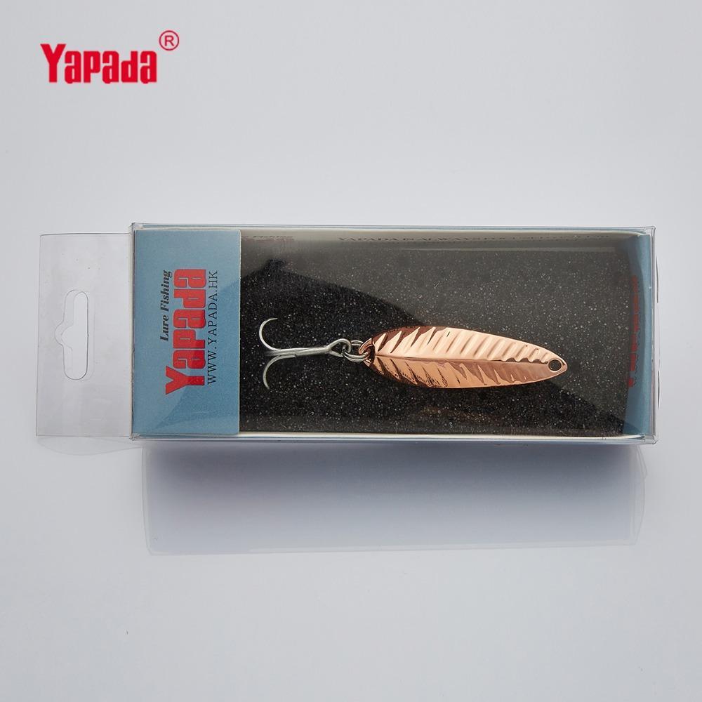 Yapada Spoon 009 Fly Leaf 5G/7G/10G/15G Multicolor 34Mm/39Mm/45Mm/57Mm Treble-yapada Official Store-Silver 5g-Bargain Bait Box
