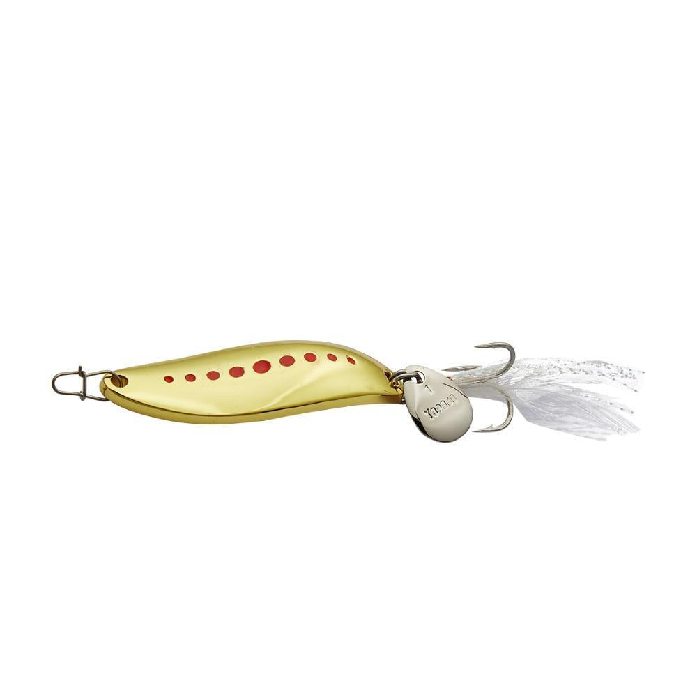 Yapada Spoon 012 Leech 10G/15G/20G Treble Hook +Feather+Sequins 55Mm/55Mm/58Mm-yapada Official Store-Silver 10g-Bargain Bait Box