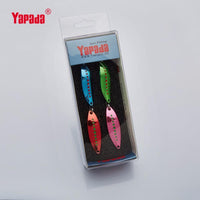 Yapada Spoon 012 Leech 2G/3G/5G Colorful Single Hook 32-38-45Mm 4Piece/Lot Metal-yapada Official Store-2g Colorful 4piece-Bargain Bait Box