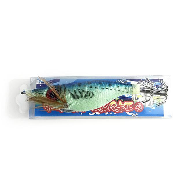 Yernea 1Pcs 10Cm 12.2G 3D Big Eye Shrimp Squid Jig Cuttlefish Fishing Jig Lure-Yernea Fishing Tackle Co., Store-D-Bargain Bait Box