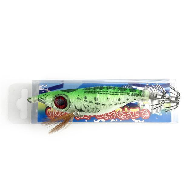 Yernea 1Pcs 10Cm 12.2G 3D Big Eye Shrimp Squid Jig Cuttlefish Fishing Jig Lure-Yernea Fishing Tackle Co., Store-E-Bargain Bait Box