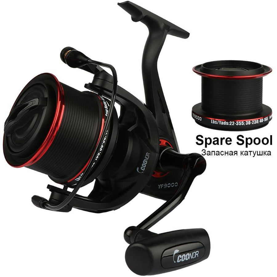 Yf 9000 Surf Casting Reels Spinning Reel Long Shot Fishing Reel With A Spare-Spinning Reels-Goture Fishing Store-Bargain Bait Box
