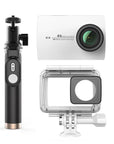 Yi 4K Action Camera Bundle With Waterproof Case And Selife Stick 2.19" Lcd Tough-Action Cameras-yi Official Store-white-Bargain Bait Box