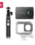 Yi 4K Action Camera Bundle With Waterproof Case And Selife Stick 2.19" Lcd Tough-Action Cameras-yi Official Store-white-Bargain Bait Box
