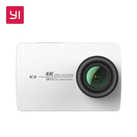 Yi 4K Action Camera White Mini Sports Camera 2.19"Lcd Screen Ambarella 12Mp Cmos-Action Cameras-yi Official Store-Camera Only-Bargain Bait Box
