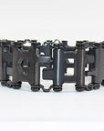 Yingtouman Wearable Tread 29 In 1 Multi-Function Bracelet Strap Multi-Function-YT Outdoor Store-black-Bargain Bait Box