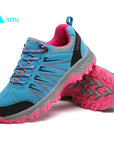 Yitu Women'S Shoes Hiking Camping Shoes Outdoor Sports Shoes Breathable Hiking-upward Store-Light Blue-5-Bargain Bait Box