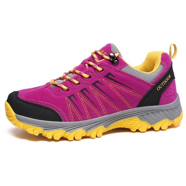 Yitu Women'S Shoes Hiking Camping Shoes Outdoor Sports Shoes Breathable Hiking-upward Store-Purple-5-Bargain Bait Box