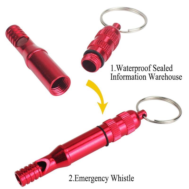 Yofeil 1 Set Outdoor Equipment Emergency Bag Survival Kit Box Self-Help Box-on the trip Store-Bargain Bait Box