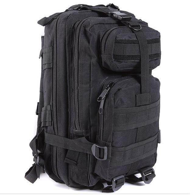 Yougle Large Capacity 30L Hiking Camping Bag Army Military Tactical Trekking-YOUGLE store-black-Bargain Bait Box