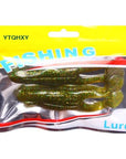 Ytqhxy 2Pcs/Lot Black Fish Killing Soft Bait 110Mm 15G Grub Artificial Trout-YTQHXY Official Store-B-Bargain Bait Box
