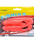 Ytqhxy 2Pcs/Lot Black Fish Killing Soft Bait 110Mm 15G Grub Artificial Trout-YTQHXY Official Store-C-Bargain Bait Box