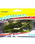 Ytqhxy 2Pcs/Lot Black Fish Killing Soft Bait 110Mm 15G Grub Artificial Trout-YTQHXY Official Store-D-Bargain Bait Box