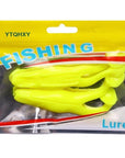 Ytqhxy 2Pcs/Lot Black Fish Killing Soft Bait 110Mm 15G Grub Artificial Trout-YTQHXY Official Store-E-Bargain Bait Box
