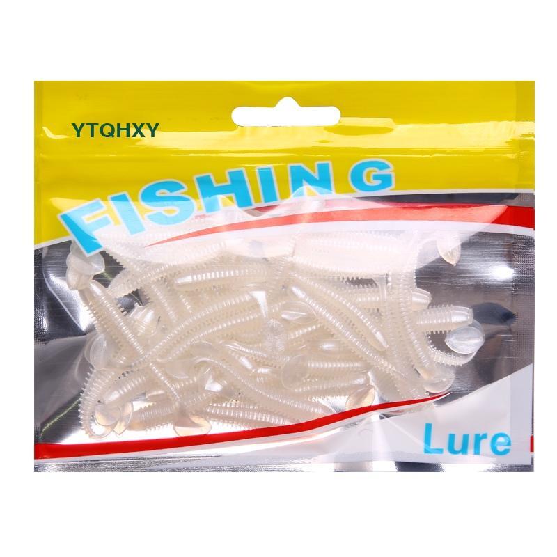 Ytqhxy 30Pcs/Lot Classic Flexible Soft Lures 55M/0.6G Swimbait Silicone Lure-YTQHXY Official Store-A-Bargain Bait Box