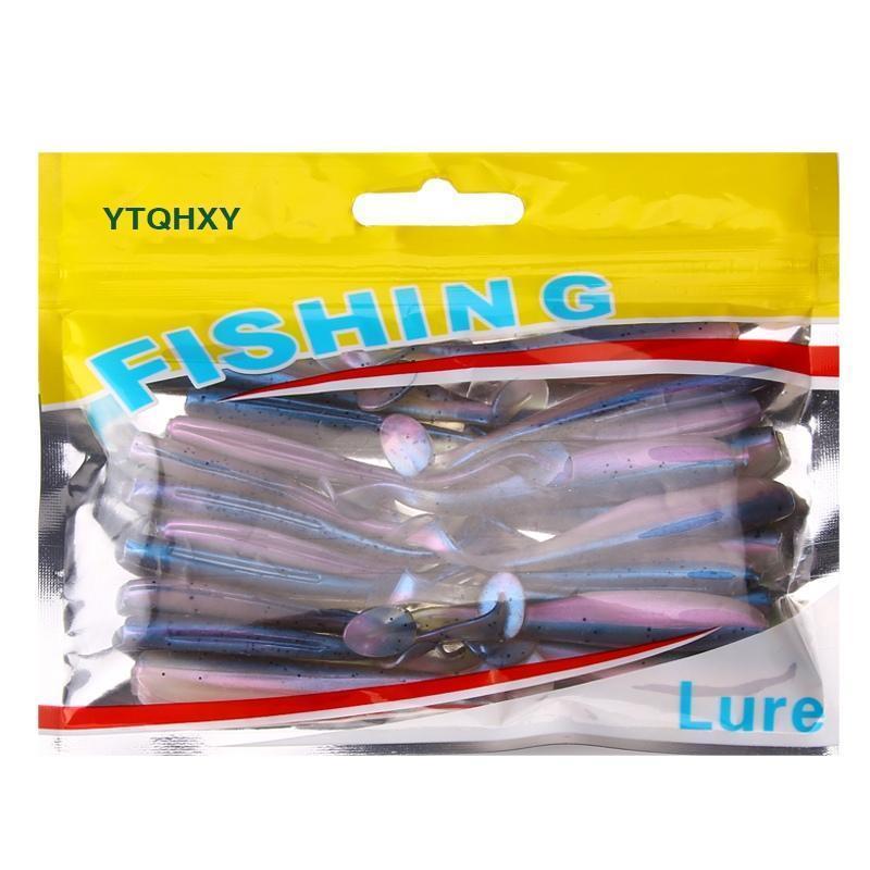 Ytqhxy 65Mm 1.9G 20Pcs/Lot Wobblers Fishing Lures Swimbaits Silicone Soft Bait-YTQHXY Fishing (china) Store-A-Bargain Bait Box