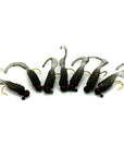 Ytqhxy 7Pcs/Lot Fishing Jigs Lure Sea Bass Soft Bait Jig Head Twirl Tails Worm-YTQHXY Official Store-A-Bargain Bait Box