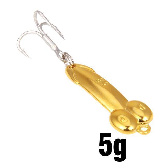 Ytqhxy Metal Spinner Dd Spoon Bait Fishing Lure 5G 10G Iscas Artificias Hard-YTQHXY Fishing (china) Store-Gold 5g4-Bargain Bait Box