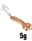 Ytqhxy Metal Spinner Dd Spoon Bait Fishing Lure 5G 10G Iscas Artificias Hard-YTQHXY Fishing (china) Store-Rose Gold 5g5-Bargain Bait Box