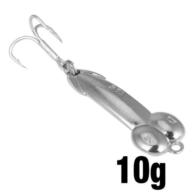 Ytqhxy Metal Spinner Dd Spoon Bait Fishing Lure 5G 10G Iscas Artificias Hard-YTQHXY Fishing (china) Store-Silver 10g12-Bargain Bait Box
