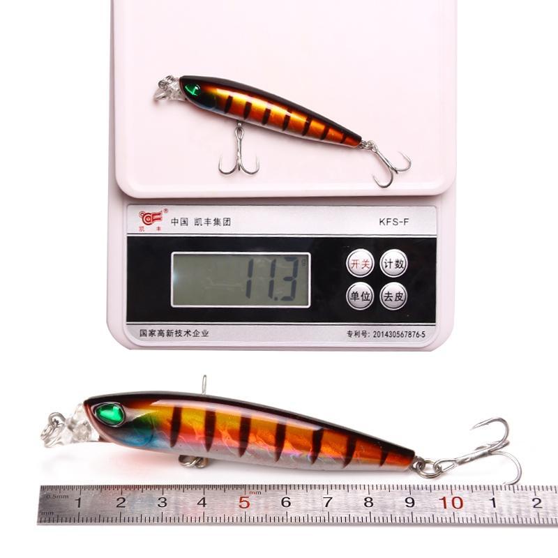 Ytqhxy Shad Minnow Sinking Fishing Lure Artificial Bait 11G 90Mm 3D Eyes-YTQHXY Official Store-A-Bargain Bait Box