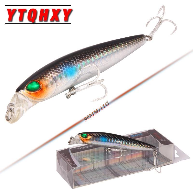 Ytqhxy Shad Minnow Sinking Fishing Lure Artificial Bait 11G 90Mm 3D Eyes-YTQHXY Official Store-A-Bargain Bait Box