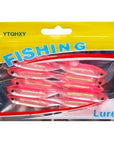 Ytqhxy Soft Lure 10Pcs/Lot 2.2G/70Mm For Fishing Shad Fishing Worm Swimbait-YTQHXY Official Store-A-Bargain Bait Box