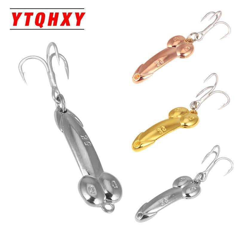 Ytqhxy Top Metal Dd Spoon Fishing Lure 5G/10G Metal Bass Baits Silver Gold-Be a Invincible fishing Store-Gold 5g-Bargain Bait Box