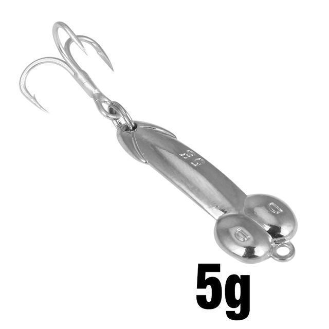 Ytqhxy Top Metal Dd Spoon Fishing Lure 5G/10G Metal Bass Baits Silver Gold-Be a Invincible fishing Store-Silver 5g6-Bargain Bait Box