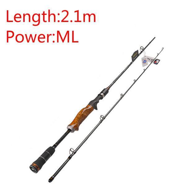 Yuanwei 1.98M 2.1M 2.4M Casting Fishing Rod 2 Section Power Ml/M
