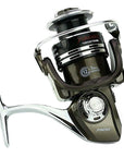 Yumoshi 12+1Bb Fishing Reel 5.5:1 Spinning Reel Metal Spinning Carretilha Reel-Spinning Reels-LLD Riding Store-1000 Series-Bargain Bait Box