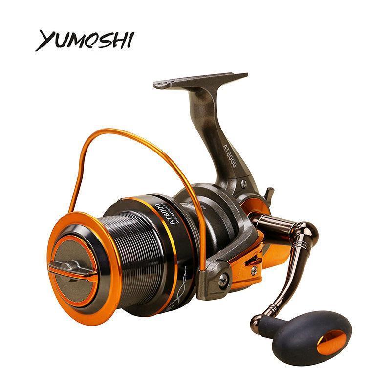 Yumoshi 13+1 Ball Bearings Cnc Rocker Arm Sea Spinning Fishing Reel-Spinning Reels-yumoshi Official Store-8000 Series-Bargain Bait Box