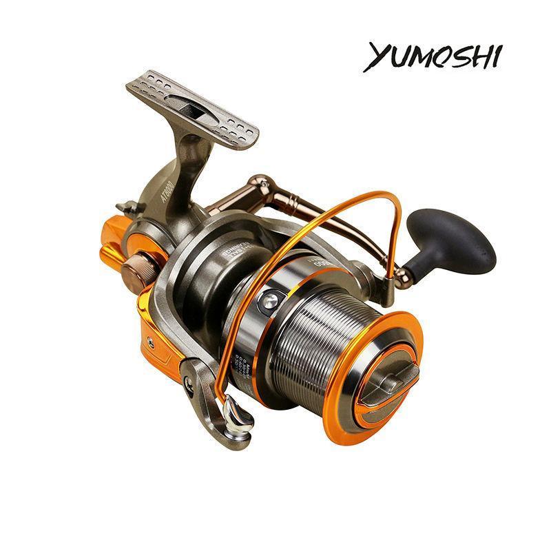 Yumoshi 13+1 Ball Bearings Cnc Rocker Arm Sea Spinning Fishing Reel-Spinning Reels-yumoshi Official Store-8000 Series-Bargain Bait Box