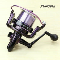 Yumoshi 14 Ball Bearings Color-Changing Paint Sea Boat Spinning Fishing Reel-Spinning Reels-yumoshi Official Store-Bargain Bait Box