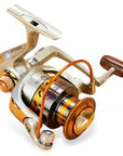 Yumoshi Ef 1000- 9000 Fishing Reel 12Bb 5.5 : 1 Metal Spool Spinning Fishing-Cecilia Outdoors-1000 Series-Bargain Bait Box
