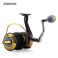Yumoshi Fishing Reel 12 + 1 Ball Bearings Aluminum Alloy Spool Coil Wheel-Spinning Reels-Outl1fe Adventure Store-8000 Series-Bargain Bait Box