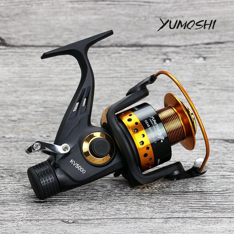 Yumoshi Fishing Reel Kv30-80 Pesca 13+1Bb Carp Coil Double Drag Metal Lure-Spinning Reels-Outdoor life stores Store-3000 Series-Bargain Bait Box